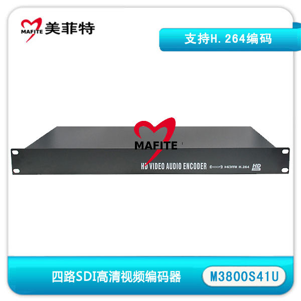 M3800S41U|4路SDI编码器正面